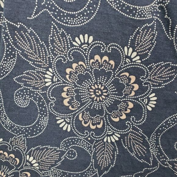 Ann Taylor Loft Outlet Sleeveless Blouson Tie Shoulder Floral Dress Size Medium - Picture 4 of 5